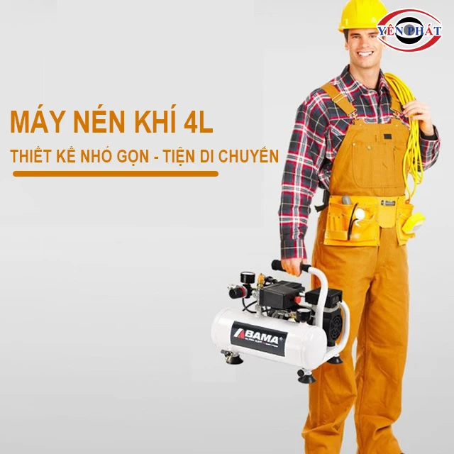 máy nén khí 4L dễ di chuyển