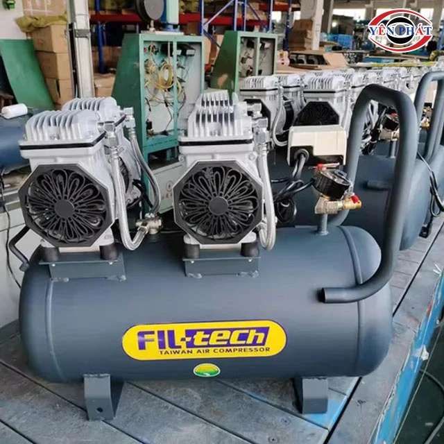 Máy nén khí không nhớt 50L Filtech