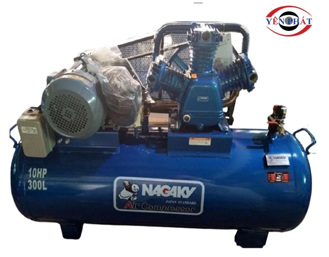 Máy nén khí Nagaky dây đai 10Hp 300L NA-100300