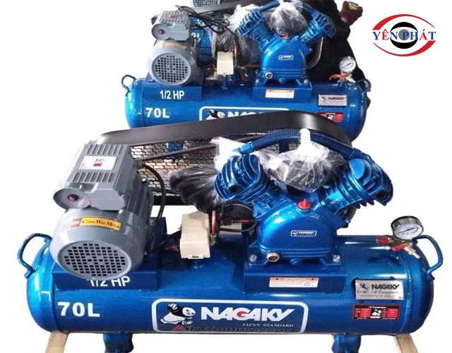 Máy nén khí Nagaky 1/2HP NA-1270 70L