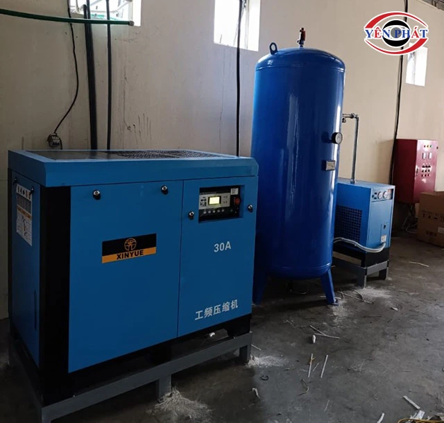 sử dụng máy nén khí Xinyue