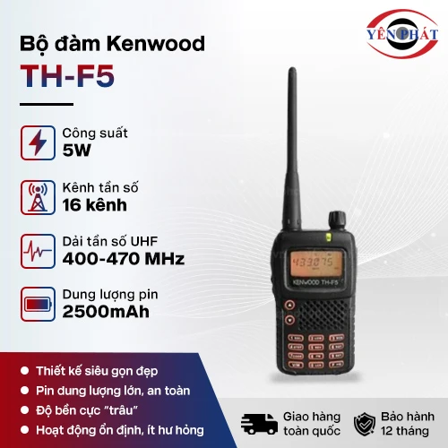 Máy bộ đàm Kenwood TH-F5 2