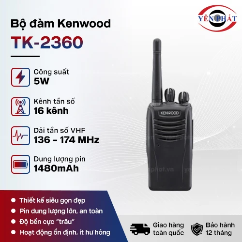 Bộ đàm Kenwood TK-2360 2