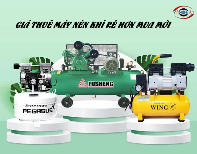 Giá thuê rẻ hơn nhiều lần so với mua máy mới