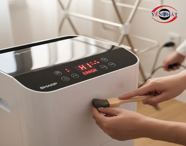 Máy hút ẩm báo lỗi H1: 6 Nguyên nhân & Cách khắc phục nhanh