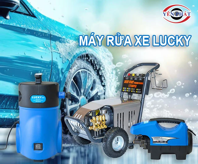 máy rửa xe Lucky