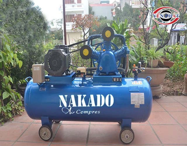 Top 5+ Máy nén khí Nakado: Giá rẻ, Lên áp tốt, Xả hơi đều