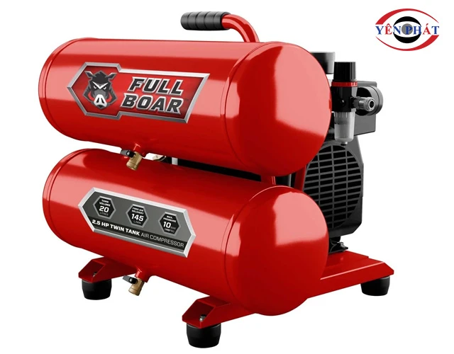 Máy nén khí Full Boar 2.5HP Twin Tank