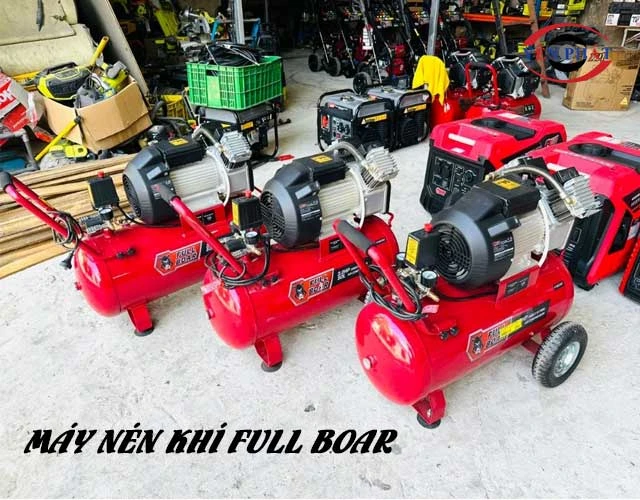 Máy nén khí Full Boar: Lọc sạch, Nạp hơi tốt, Chạy êm