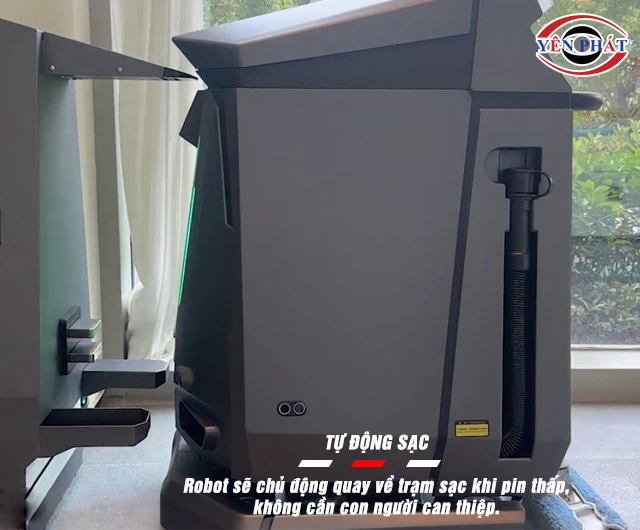 Robot chà sàn Kumisai KMS 501 tự động sạc