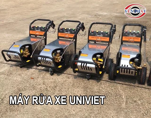 thiết kế của máy rửa xe Univiet