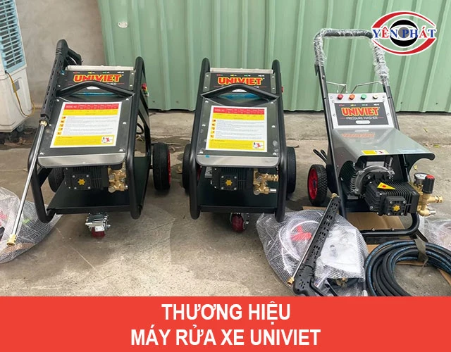 thương hiệu máy rửa xe Univiet