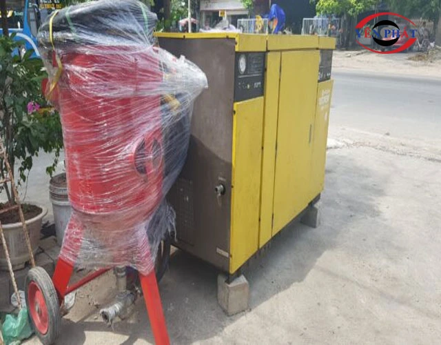 Mua máy nén khí phun cát ở đâu đáng tin cậy nhất?
