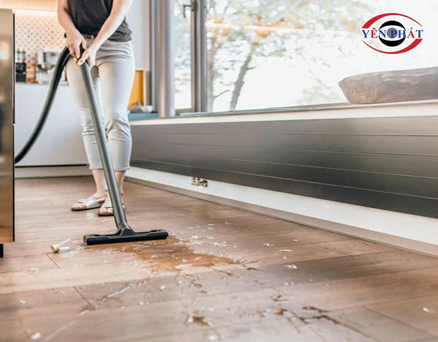 không hút thủy tinh