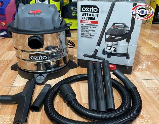 máy hút bụi Ozito full phụ kiện