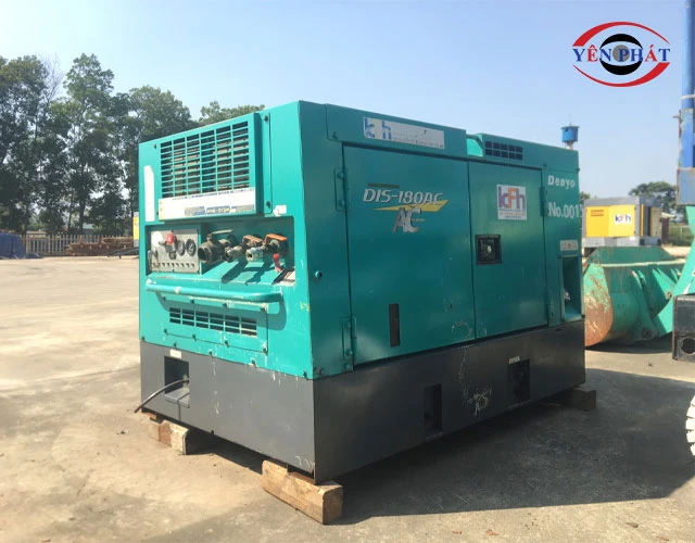 máy nén hơi cao áp Denyo ứng dụng thực tế