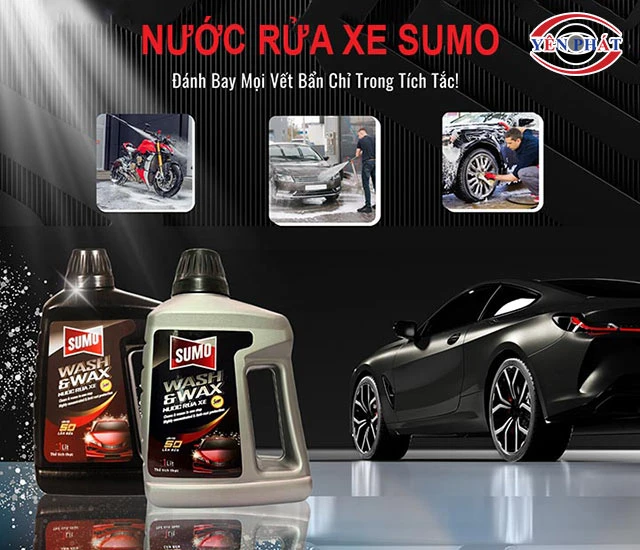thương hiệu nước rửa xe Sumo