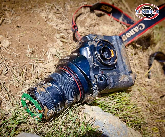 máy ảnh bị bẩn