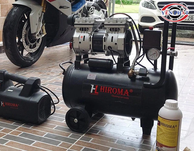 máy nén khí Hiroma
