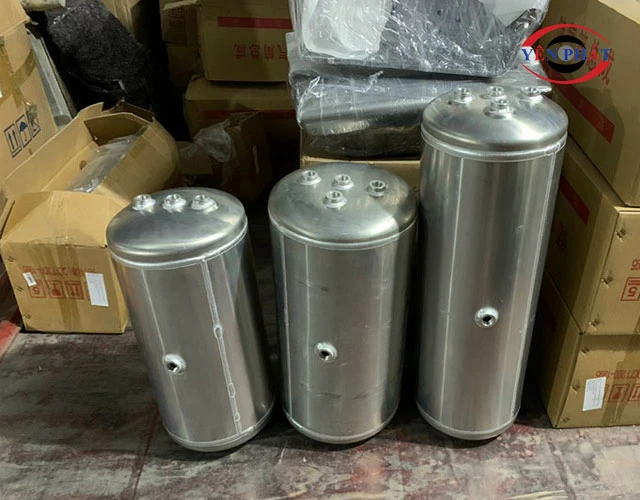 Các mức dung tích bình hơi xe tải phổ biến hiện nay