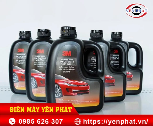 yên phát bán nước rửa xe 3M chính hãng