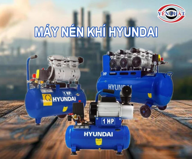 máy nén khí Hyundai