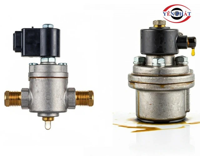 Van điện từ bị Rò rỉ khí/kẹt van/cuộn coil cháy