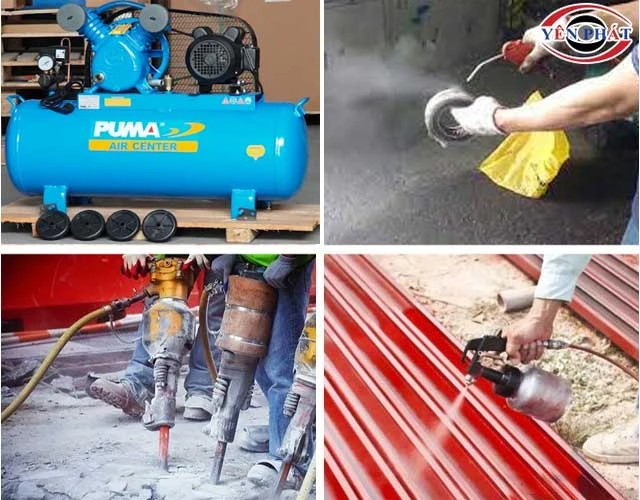 Sử dụng máy nén khí Puma 2HP vào công việc gì?