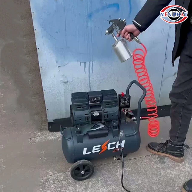 sử dụng máy nén khí tại Bình Tân để phun sơn