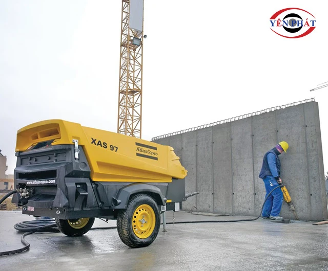 sử dụng Máy nén khí tại Bình Tân