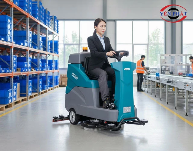 Ứng dụng đa dạng của máy chà sàn HC660 trong thực tế