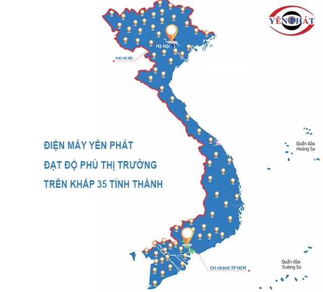 yên phát đạt độ phủ thị trường khắp cả nước