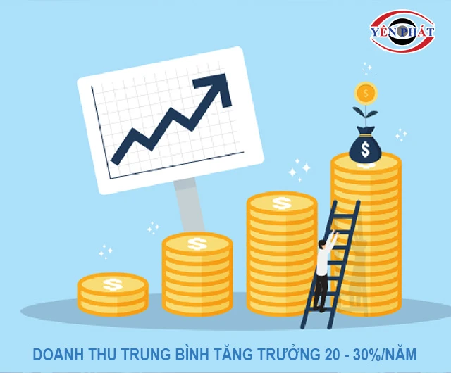 doanh thu trung bình tăng cao