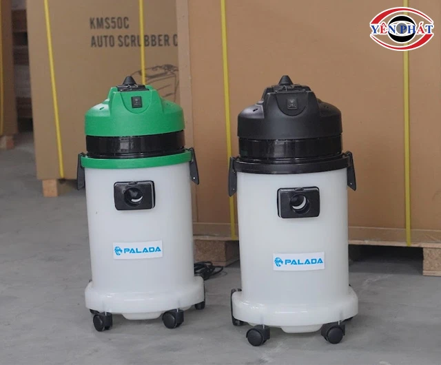 Đầu máy hút bụi công nghiệp thùng nhựa Palada PD40