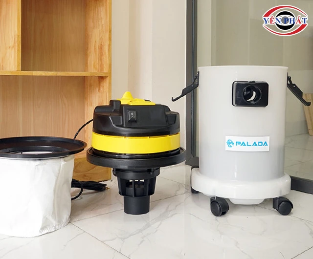 Thùng máy hút bụi công nghiệp thùng nhựa Palada PD40