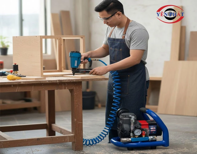 Lưu ý quan trọng khi sử dụng máy nén khí 21V