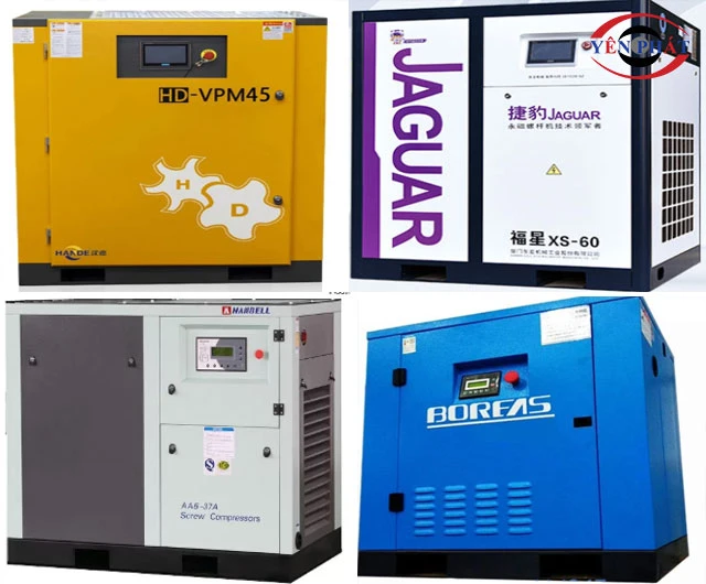 Top 8 máy nén khí 60HP giá mềm, cấp khí tốt nhất 2026
