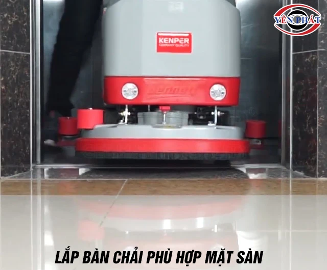 Lưu ý sử dụng máy chà sàn Kenper S520B