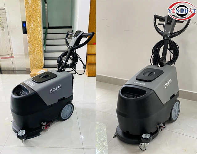 Máy chà sàn Hiclean HC430: Chạy êm, sạch nhanh đáng tiền