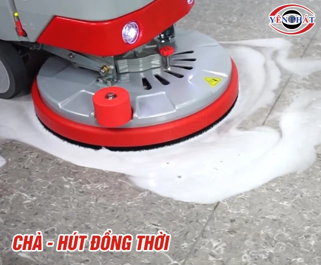 máy chà sàn Kenper S520B chà hút đồng thời