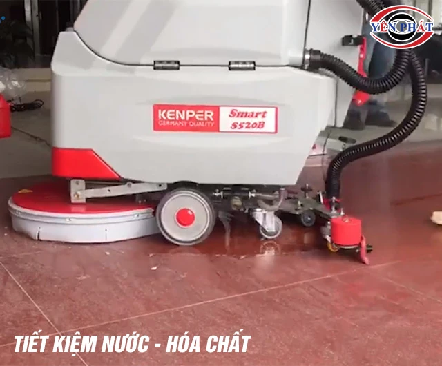 máy chà sàn Kenper S520B tiết kiệm nước