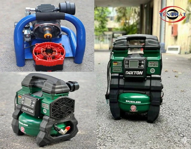 Máy nén khí 21V: Top 3+ model nén nhanh, mạnh, an toàn