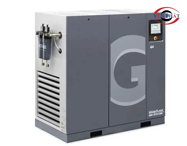 Máy nén khí trục vít có dầu Atlas Copco 60HP GA45+