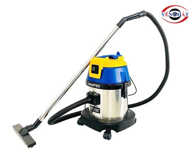 Máy hút bụi công nghiệp 1 mô tơ KRAFFER KF 15