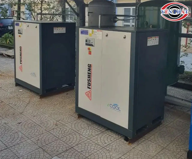 máy nén khí trục vít 380V