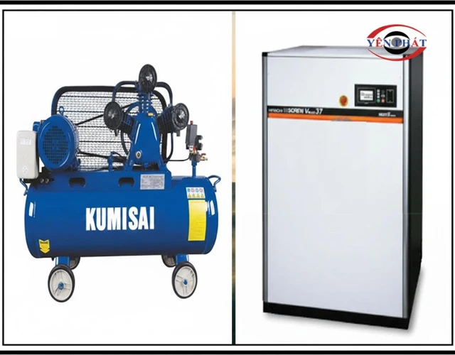 Các loại máy nén khí 15kW thường gặp