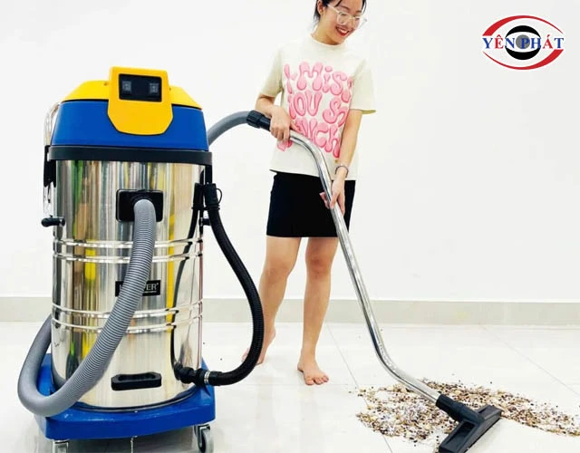 Cách dùng máy hút bụi công nghiệp Kraffer