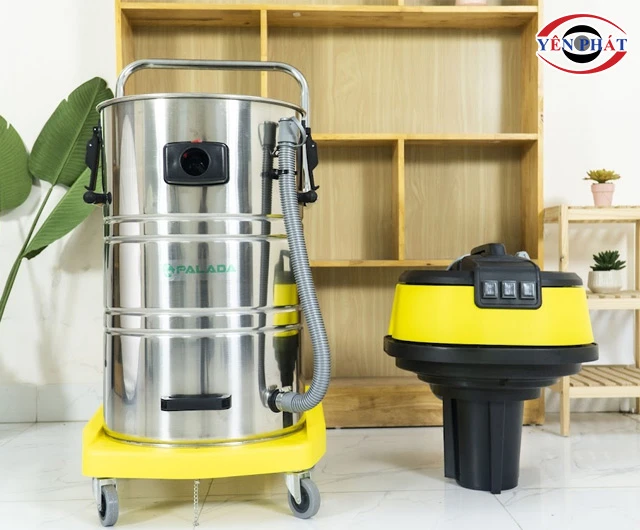 Thùng chứa máy hút bụi sàn nhà xưởng công nghiệp Palada PD 803