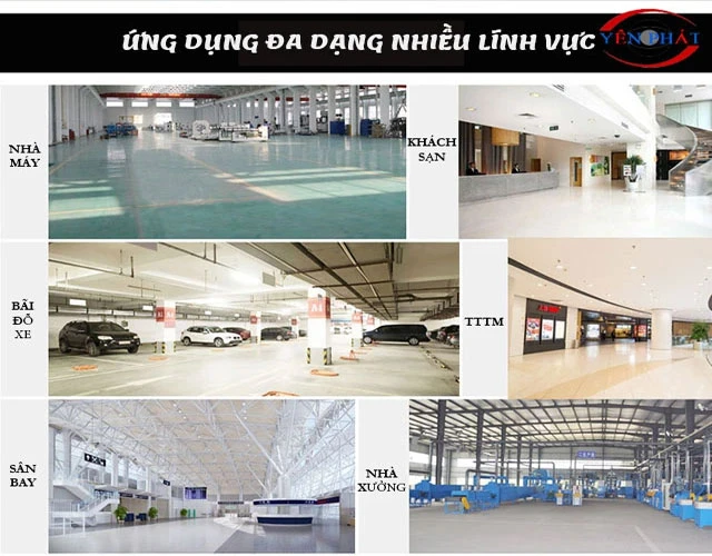 Ứng dụng máy chà sàn tạ Clepro CSW17G