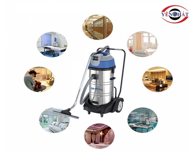 ứng dụng Máy hút bụi công nghiệp Kraffer